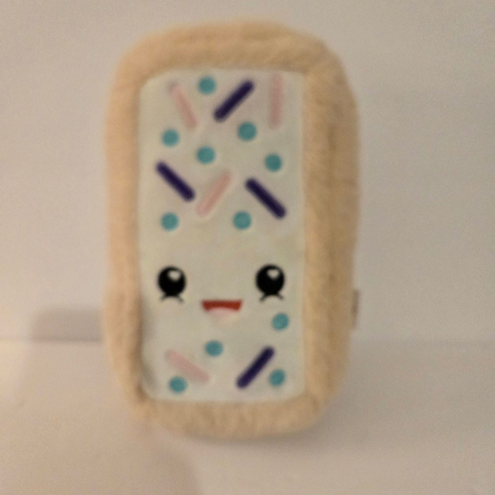 Russ Snackeez Plush Toy Kids Small Tan Excellent Toaster Pastry 10" 2024